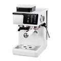 2-in-1 Cold & Hot Coffee Maker with Built-in Grinder & Milk Frother