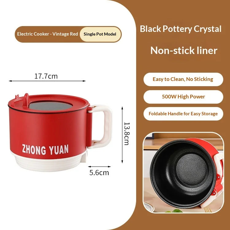 Portable Electric Cooking Pot 1.5L