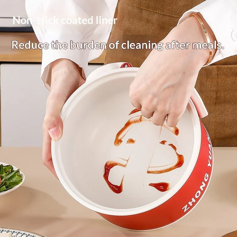 Portable Electric Cooking Pot 1.5L