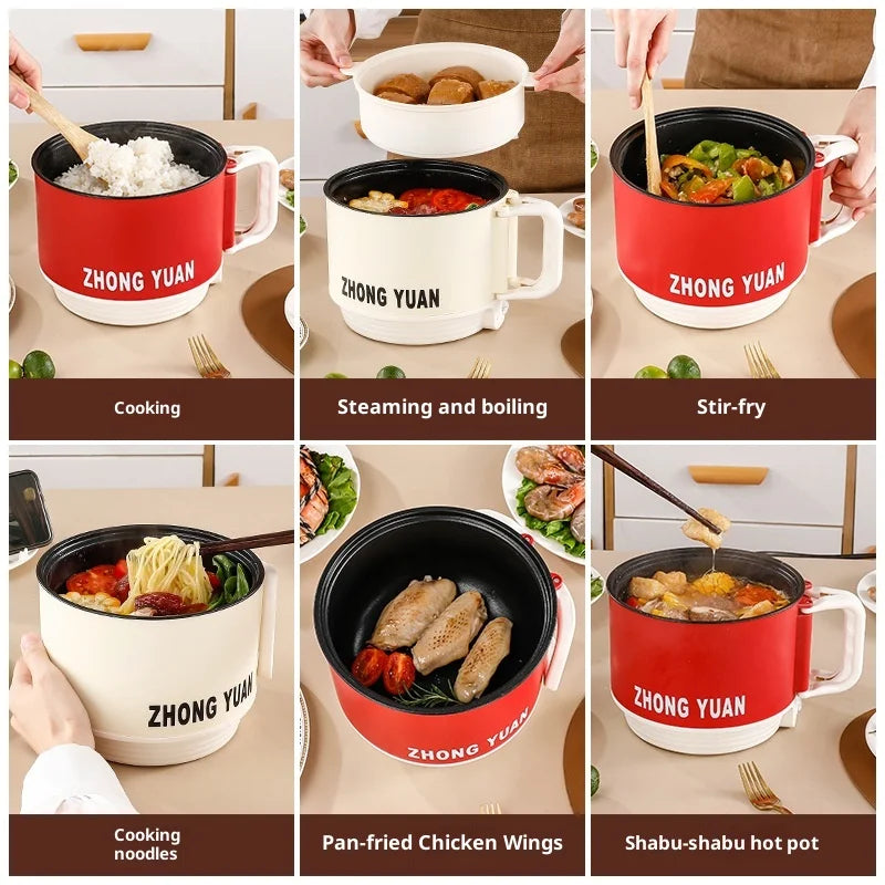 Portable Electric Cooking Pot 1.5L